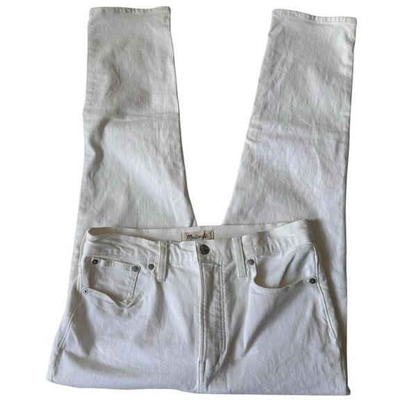Madewell NWOT The Perfect Vintage Jean Cream White Denim, Size 29 - Picture 3 of 7